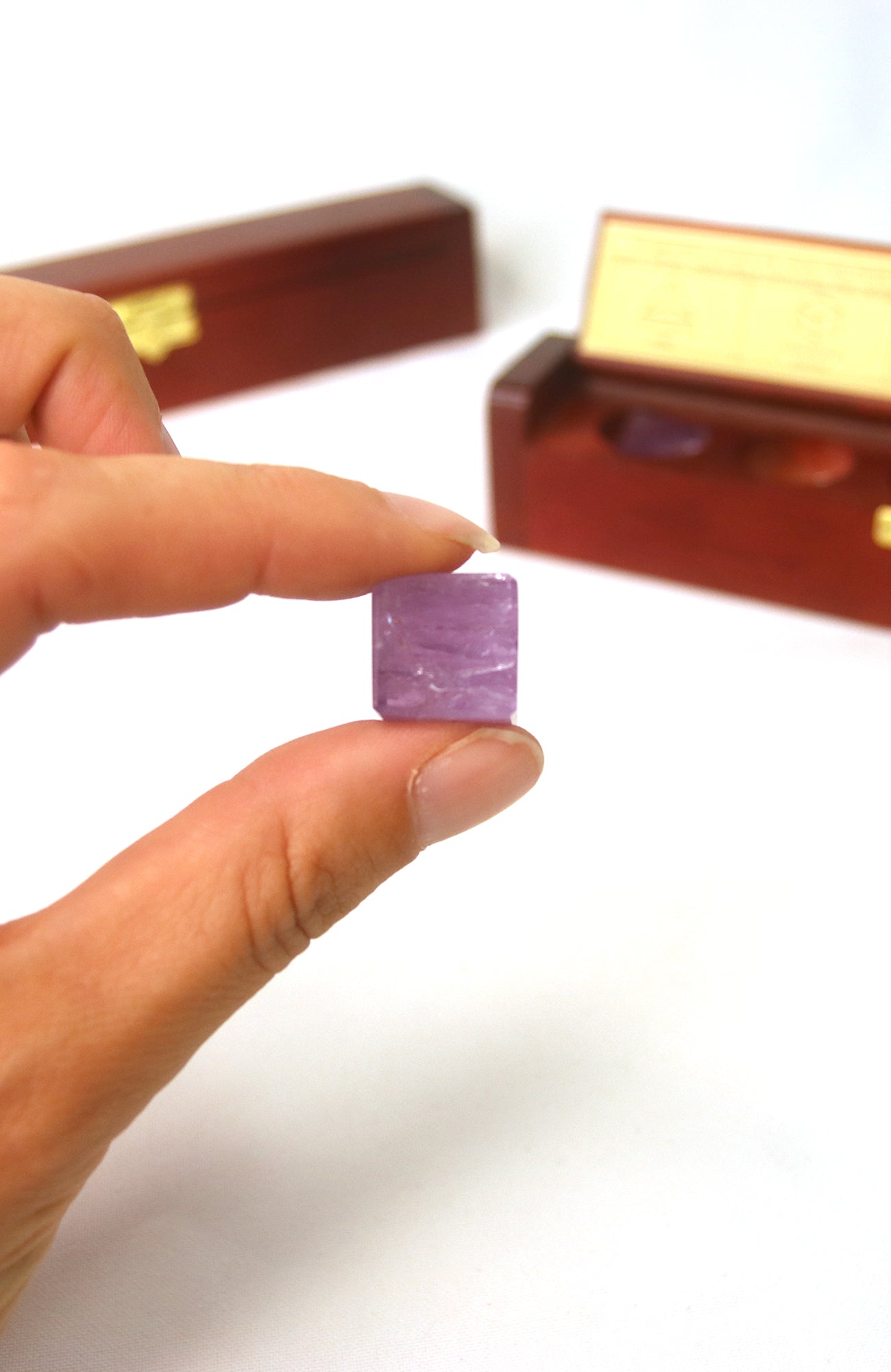 Amethyst Geometric Shapes (Boxed)